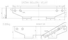 Ariston tart&oacute; A 50 - 200 Tv kieg&eacute;sz&iacute;tők - Fali tart&oacute; / konzol - Fali k&eacute;sz&uuml;l&eacute;k tart&oacute; - 515175