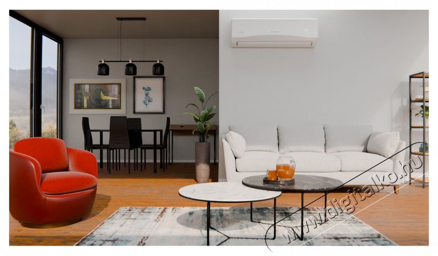 Ariston PRIOS 25 Wi-Fi kl&iacute;ma, 9000 BTU, A ++ Energiaoszt&aacute;ly, Fűt&eacute;s, 2D Inverter, Follow me funkci&oacute;, R32, Feh&eacute;r H&aacute;ztart&aacute;s / Otthon / K&uuml;lt&eacute;r - Ventil&aacute;tor / L&eacute;gkondicion&aacute;l&oacute; - Mobil kl&iacute;ma - 536034