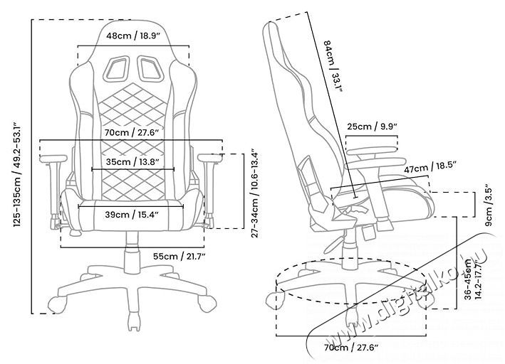Arozzi Avanti Soft Fabric - sz&uuml;rke Iroda &eacute;s sz&aacute;m&iacute;t&aacute;stechnika - Egy&eacute;b sz&aacute;m&iacute;t&aacute;stechnikai term&eacute;k - 518219