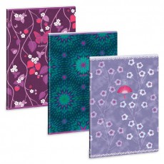 ARS UNA Purple Bloom mix 5251 A4 extra kapcsos ponth&aacute;l&oacute;s f&uuml;zet - Iroda &eacute;s sz&aacute;m&iacute;t&aacute;stechnika - Egy&eacute;b sz&aacute;m&iacute;t&aacute;stechnikai term&eacute;k - 398155