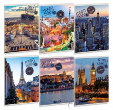 ARS UNA Cities of the World 5223 A5 extra kapcsos sima f&uuml;zet - Egy&eacute;b - Nem forgalmazzuk ! - 398473