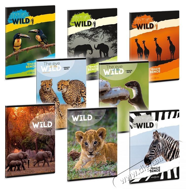 ARS UNA The Eyes of the Wild 5235 A5 extra kapcsos kock&aacute;s f&uuml;zet Iroda &eacute;s sz&aacute;m&iacute;t&aacute;stechnika - Egy&eacute;b sz&aacute;m&iacute;t&aacute;stechnikai term&eacute;k - 398472