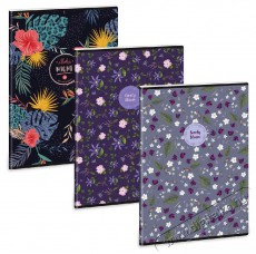 ARS UNA Wild Bloom mix 5247 A4 extra kapcsos vonalas f&uuml;zet - Iroda &eacute;s sz&aacute;m&iacute;t&aacute;stechnika - Egy&eacute;b sz&aacute;m&iacute;t&aacute;stechnikai term&eacute;k - 398160