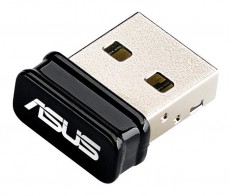 Asus USB-N10 Nano USB Wifi adapter Iroda és számítástechnika - Hálózat - Vezeték nélküli adapter - 309767
