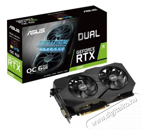 Asus DUAL-RTX2060-6G-EVO nVidia 6GB GDDR6 192bit PCIe videok&aacute;rtya Iroda &eacute;s sz&aacute;m&iacute;t&aacute;stechnika - Egy&eacute;b sz&aacute;m&iacute;t&aacute;stechnikai term&eacute;k - 379489