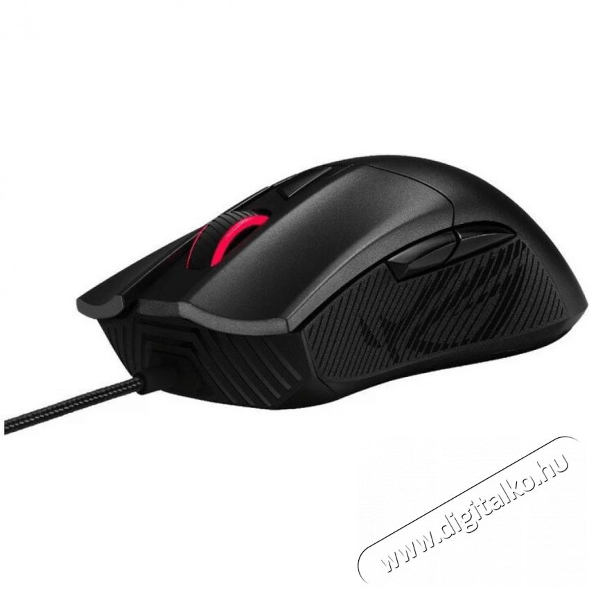 Asus ROG Gladius II Core fekete gamer eg&eacute;r Iroda &eacute;s sz&aacute;m&iacute;t&aacute;stechnika - Eg&eacute;r - Vezet&eacute;kes eg&eacute;r - 385284