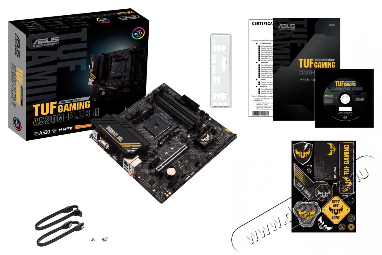 Asus TUF GAMING A520M-PLUS II AMD A520 SocketAM4 mATX alaplap Iroda &eacute;s sz&aacute;m&iacute;t&aacute;stechnika - Egy&eacute;b sz&aacute;m&iacute;t&aacute;stechnikai term&eacute;k - 416500