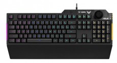 Asus TUF Gaming K1 HUN RGB billentyűzet Iroda &eacute;s sz&aacute;m&iacute;t&aacute;stechnika - Billentyűzet / billentyűzet szett - Vezet&eacute;kes - 441448
