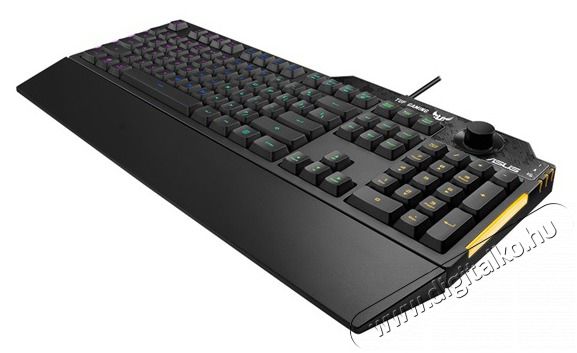 Asus TUF Gaming K1 HUN RGB billentyűzet Iroda &eacute;s sz&aacute;m&iacute;t&aacute;stechnika - Billentyűzet / billentyűzet szett - Vezet&eacute;kes - 441448