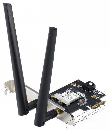 Asus PCE-AX1800 PCI-Express Dual Band AX1800 h&aacute;l&oacute;zati adapter Iroda &eacute;s sz&aacute;m&iacute;t&aacute;stechnika - H&aacute;l&oacute;zat - H&aacute;l&oacute;zati kieg&eacute;sz&iacute;tő - 456088