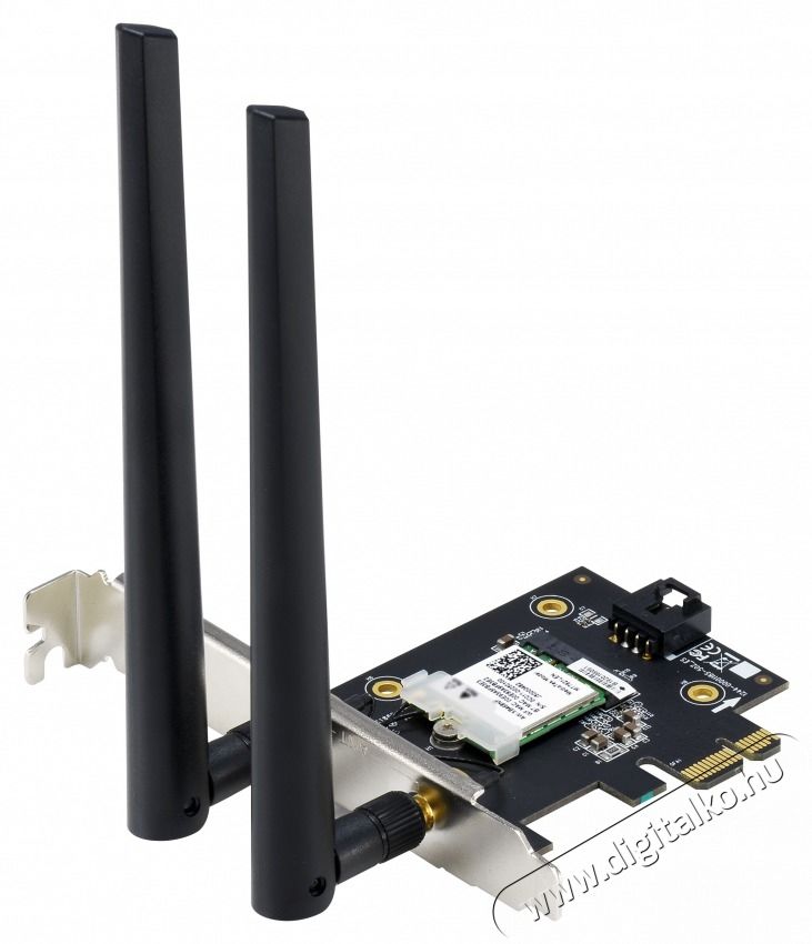 Asus PCE-AX1800 PCI-Express Dual Band AX1800 h&aacute;l&oacute;zati adapter Iroda &eacute;s sz&aacute;m&iacute;t&aacute;stechnika - H&aacute;l&oacute;zat - H&aacute;l&oacute;zati kieg&eacute;sz&iacute;tő - 456088