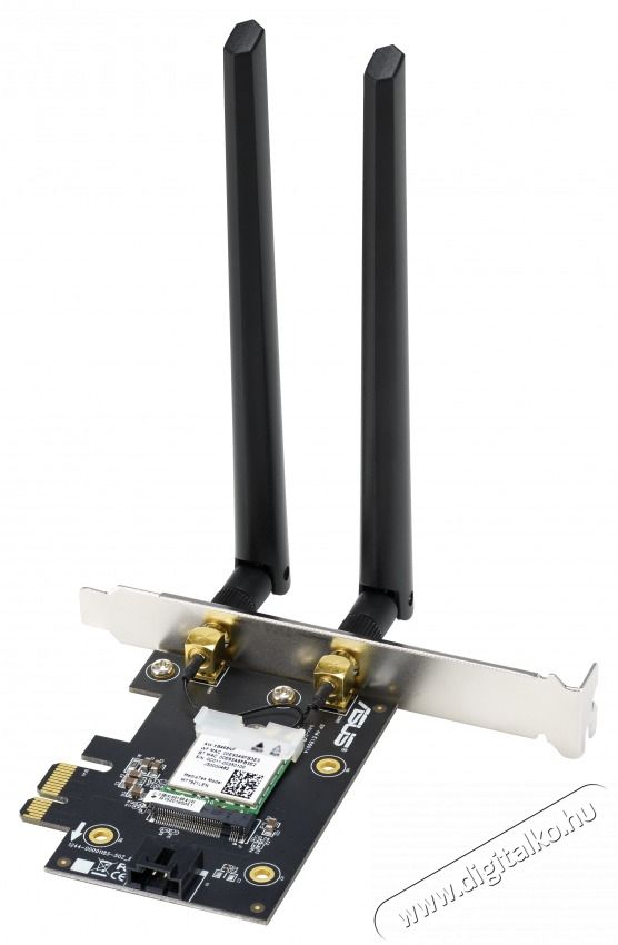 Asus PCE-AX1800 PCI-Express Dual Band AX1800 h&aacute;l&oacute;zati adapter Iroda &eacute;s sz&aacute;m&iacute;t&aacute;stechnika - H&aacute;l&oacute;zat - H&aacute;l&oacute;zati kieg&eacute;sz&iacute;tő - 456088