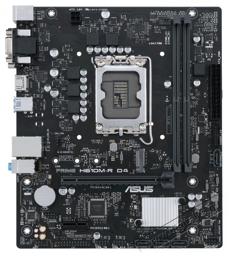 Asus PRIME H610M-R D4 Intel H610 LGA1700 mATX alaplap Iroda &eacute;s sz&aacute;m&iacute;t&aacute;stechnika - Egy&eacute;b sz&aacute;m&iacute;t&aacute;stechnikai term&eacute;k - 455938