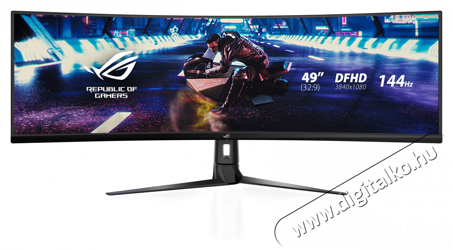 Asus 49 ROG STRIX XG49VQ DFHD VA LED 144Hz HDMI/DP/USB FreeSync &iacute;velt gamer monitor Iroda &eacute;s sz&aacute;m&iacute;t&aacute;stechnika - Monitor - Monitor - 459337
