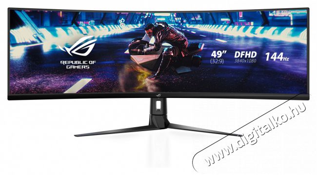 Asus 49 ROG STRIX XG49VQ DFHD VA LED 144Hz HDMI/DP/USB FreeSync &iacute;velt gamer monitor Iroda &eacute;s sz&aacute;m&iacute;t&aacute;stechnika - Monitor - Monitor - 459337