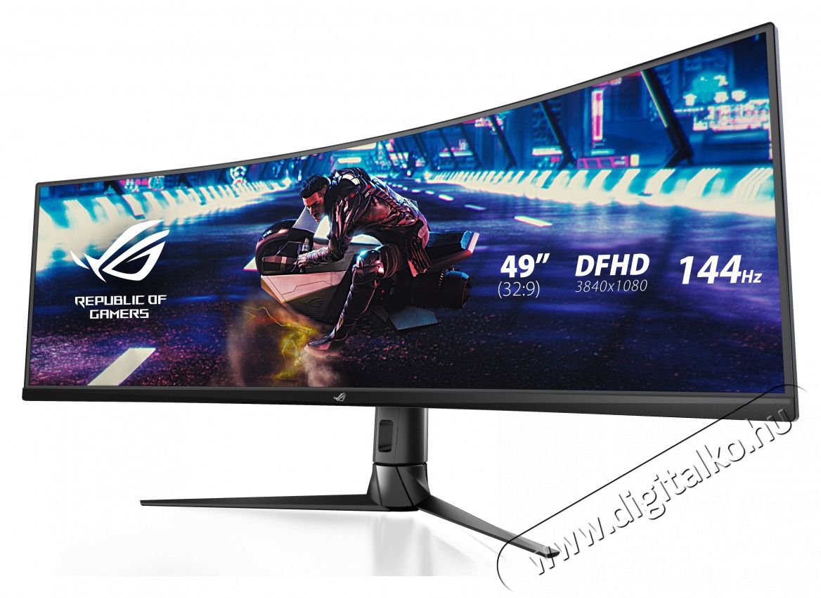 Asus 49 ROG STRIX XG49VQ DFHD VA LED 144Hz HDMI/DP/USB FreeSync &iacute;velt gamer monitor Iroda &eacute;s sz&aacute;m&iacute;t&aacute;stechnika - Monitor - Monitor - 459337