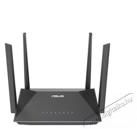 Asus (AX1800) RT-AX52 574+1201Mbps fekete vezet&eacute;k n&eacute;lk&uuml;li router Iroda &eacute;s sz&aacute;m&iacute;t&aacute;stechnika - H&aacute;l&oacute;zat - Router - 497141