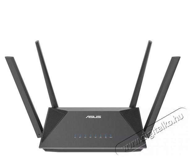 Asus (AX1800) RT-AX52 574+1201Mbps fekete vezet&eacute;k n&eacute;lk&uuml;li router Iroda &eacute;s sz&aacute;m&iacute;t&aacute;stechnika - H&aacute;l&oacute;zat - Router - 497141