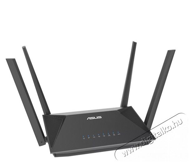 Asus (AX1800) RT-AX52 574+1201Mbps fekete vezet&eacute;k n&eacute;lk&uuml;li router Iroda &eacute;s sz&aacute;m&iacute;t&aacute;stechnika - H&aacute;l&oacute;zat - Router - 497141