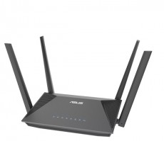 Asus (AX1800) RT-AX52 574+1201Mbps fekete vezet&eacute;k n&eacute;lk&uuml;li router Iroda &eacute;s sz&aacute;m&iacute;t&aacute;stechnika - H&aacute;l&oacute;zat - Router - 497141