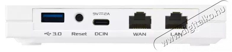 Asus RT-AX57 Go feh&eacute;r vezet&eacute;k n&eacute;lk&uuml;li router Iroda &eacute;s sz&aacute;m&iacute;t&aacute;stechnika - H&aacute;l&oacute;zat - Router - 497193