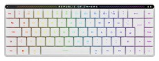 Asus ROG Falchion RX Low Profile feh&eacute;r vezet&eacute;k n&eacute;lk&uuml;li billentyűzet Iroda &eacute;s sz&aacute;m&iacute;t&aacute;stechnika - Billentyűzet / billentyűzet szett - Vezet&eacute;k n&eacute;lk&uuml;li - 499978