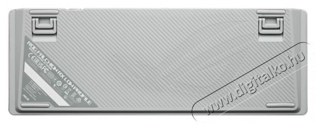 Asus ROG Falchion RX Low Profile feh&eacute;r vezet&eacute;k n&eacute;lk&uuml;li billentyűzet Iroda &eacute;s sz&aacute;m&iacute;t&aacute;stechnika - Billentyűzet / billentyűzet szett - Vezet&eacute;k n&eacute;lk&uuml;li - 499978