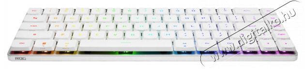 Asus ROG Falchion RX Low Profile feh&eacute;r vezet&eacute;k n&eacute;lk&uuml;li billentyűzet Iroda &eacute;s sz&aacute;m&iacute;t&aacute;stechnika - Billentyűzet / billentyűzet szett - Vezet&eacute;k n&eacute;lk&uuml;li - 499978