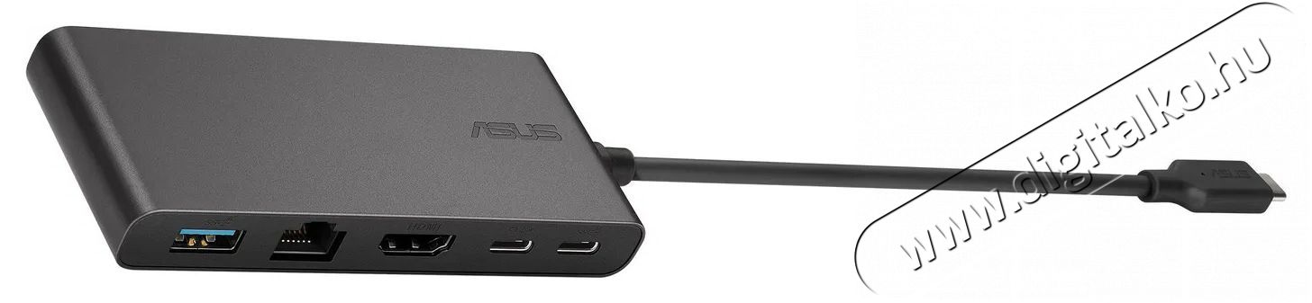 Asus DC201 Dual 4K USB-C Dock Iroda &eacute;s sz&aacute;m&iacute;t&aacute;stechnika - Notebook kieg&eacute;sz&iacute;tő - USB hub / eloszt&oacute; - 503329