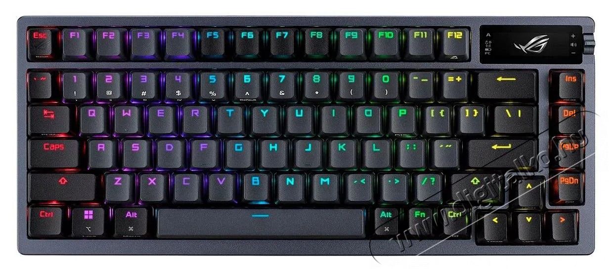 Asus ROG Azoth (ROG NX RED / ABS) - HU Iroda &eacute;s sz&aacute;m&iacute;t&aacute;stechnika - Billentyűzet / billentyűzet szett - Vezet&eacute;k n&eacute;lk&uuml;li - 503328