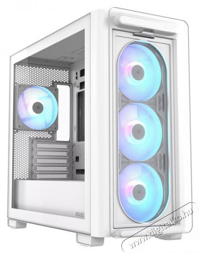 Asus A23 PLUS feh&eacute;r (t&aacute;p n&eacute;lk&uuml;li) ablakos mATX h&aacute;z Iroda &eacute;s sz&aacute;m&iacute;t&aacute;stechnika - Sz&aacute;m&iacute;t&oacute;g&eacute;p tartoz&eacute;k - Sz&aacute;m&iacute;t&oacute;g&eacute;ph&aacute;z - 506185