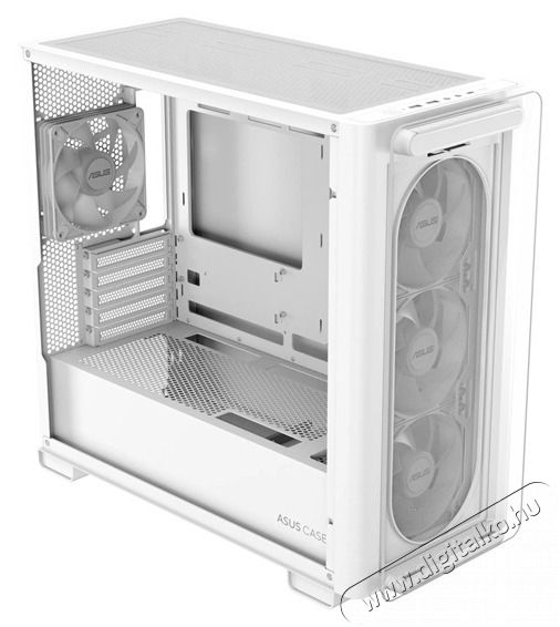 Asus A23 PLUS feh&eacute;r (t&aacute;p n&eacute;lk&uuml;li) ablakos mATX h&aacute;z Iroda &eacute;s sz&aacute;m&iacute;t&aacute;stechnika - Sz&aacute;m&iacute;t&oacute;g&eacute;p tartoz&eacute;k - Sz&aacute;m&iacute;t&oacute;g&eacute;ph&aacute;z - 506185