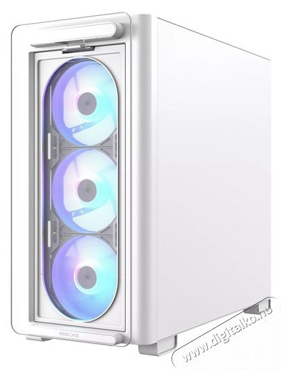 Asus A23 PLUS feh&eacute;r (t&aacute;p n&eacute;lk&uuml;li) ablakos mATX h&aacute;z Iroda &eacute;s sz&aacute;m&iacute;t&aacute;stechnika - Sz&aacute;m&iacute;t&oacute;g&eacute;p tartoz&eacute;k - Sz&aacute;m&iacute;t&oacute;g&eacute;ph&aacute;z - 506185