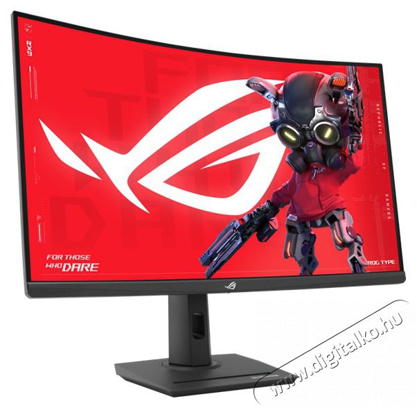 Asus 31,5 ROG Strix XG32WCS QHD Fast VA 180Hz HDMI/DP/USB-C fekete &iacute;velt gamer monitor Iroda &eacute;s sz&aacute;m&iacute;t&aacute;stechnika - Monitor - Monitor - 507634