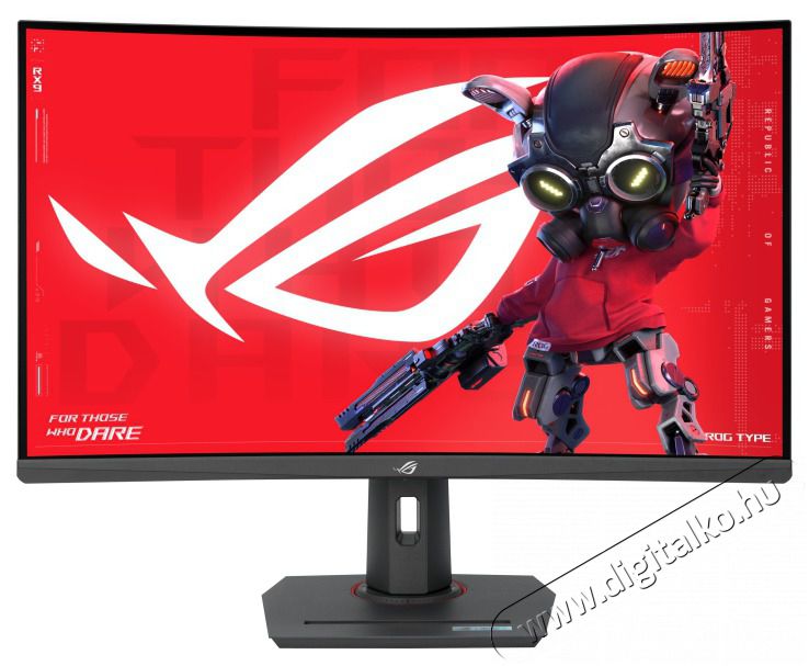 Asus 31,5 ROG Strix XG32WCS QHD Fast VA 180Hz HDMI/DP/USB-C fekete &iacute;velt gamer monitor Iroda &eacute;s sz&aacute;m&iacute;t&aacute;stechnika - Monitor - Monitor - 507634