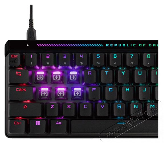 Asus ROG Falchion Ace HFX US (ROG HFX Magnetic Switch) fekete billentyűzet Mobil / Kommunik&aacute;ci&oacute; / Smart - Tablet / E-book kieg&eacute;sz&iacute;tő, tok - Billentyűzet - 508510
