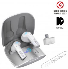 Asus ROG Cetra True Wireless SpeedNova White Audio-Video / Hifi / Multim&eacute;dia - F&uuml;l &eacute;s Fejhallgat&oacute;k - F&uuml;lhallgat&oacute; mikrofonnal / headset - 509865
