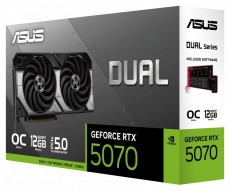 Asus Dual GeForce RTX 5070 OC Edition nVidia 12GB GDDR7 192bit PCIe vide&oacute;k&aacute;rtya Iroda &eacute;s sz&aacute;m&iacute;t&aacute;stechnika - Sz&aacute;m&iacute;t&oacute;g&eacute;p tartoz&eacute;k - Videok&aacute;rtya - 513761