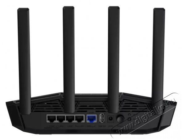 Asus TUF-BE3600 688+2882Mbps fekete vezet&eacute;k n&eacute;lk&uuml;li router Iroda &eacute;s sz&aacute;m&iacute;t&aacute;stechnika - H&aacute;l&oacute;zat - Router - 514431