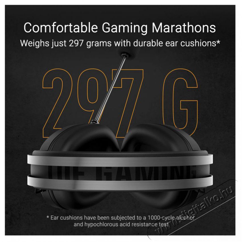 Asus TUF Gaming H1 Gen II Audio-Video / Hifi / Multim&eacute;dia - F&uuml;l &eacute;s Fejhallgat&oacute;k - Fejhallgat&oacute; - 518505