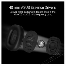 Asus TUF Gaming H1 Gen II Audio-Video / Hifi / Multim&eacute;dia - F&uuml;l &eacute;s Fejhallgat&oacute;k - Fejhallgat&oacute; - 518505