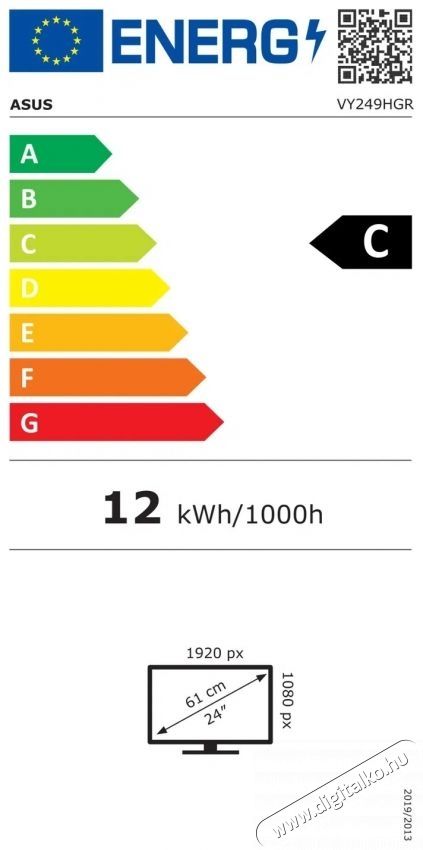 Asus VY249HGR IPS LED (90LM06A3-B03A70) monitor Iroda &eacute;s sz&aacute;m&iacute;t&aacute;stechnika - Monitor - Monitor - 531259