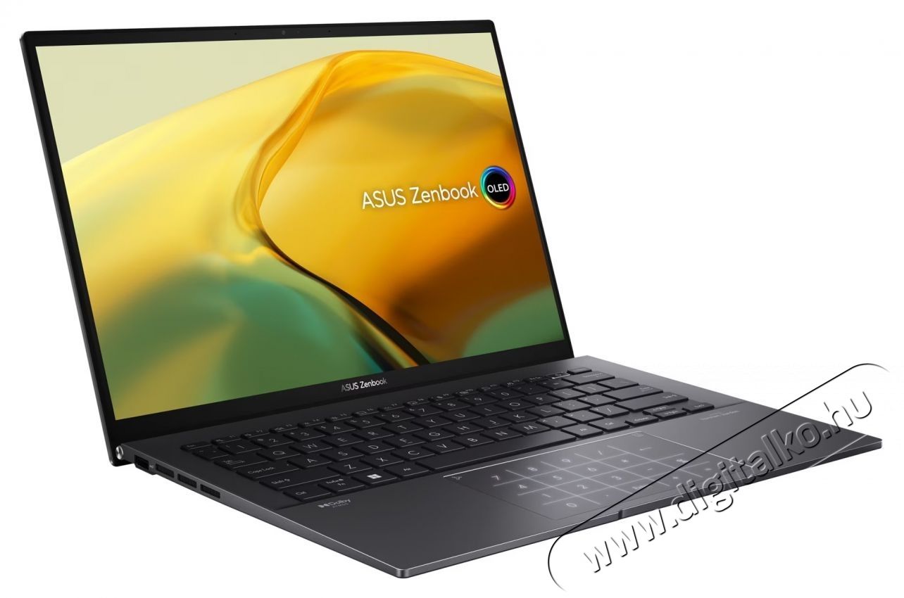 Asus ZenBook UM3402YA-KM454W 14  WQ+ 90Hz OLED laptop, AMD  Ryzen  7 R7-7730U, 16GB, 1TB SSD, AMD  Radeon Graphics, Windows  11, Magyar billentyűzet, Fekete - Sleeve Iroda &eacute;s sz&aacute;m&iacute;t&aacute;stechnika - Notebook - 536047