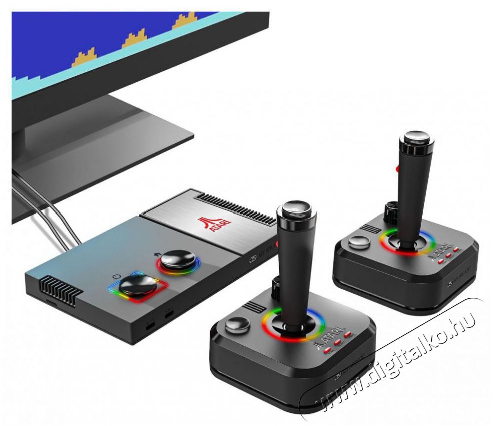 Atari Gamestation Pro - retr&oacute; konzol Iroda &eacute;s sz&aacute;m&iacute;t&aacute;stechnika - J&aacute;t&eacute;k konzol - Kieg&eacute;sz&iacute;tő - 523857
