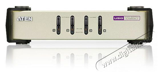 ATEN CS84U-AT 4PC USB-PS/2 VGA KVM Switch Tv kieg&eacute;sz&iacute;tők - K&aacute;bel / csatlakoz&oacute; - Csatlakoz&oacute; / eloszt&oacute; / &aacute;talak&iacute;t&oacute; - 395498
