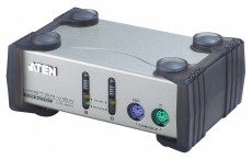 ATEN XCS82A 2 port + k&aacute;belk&eacute;szlet PS2 KVM switch Iroda &eacute;s sz&aacute;m&iacute;t&aacute;stechnika - Egy&eacute;b sz&aacute;m&iacute;t&aacute;stechnikai term&eacute;k - 407140