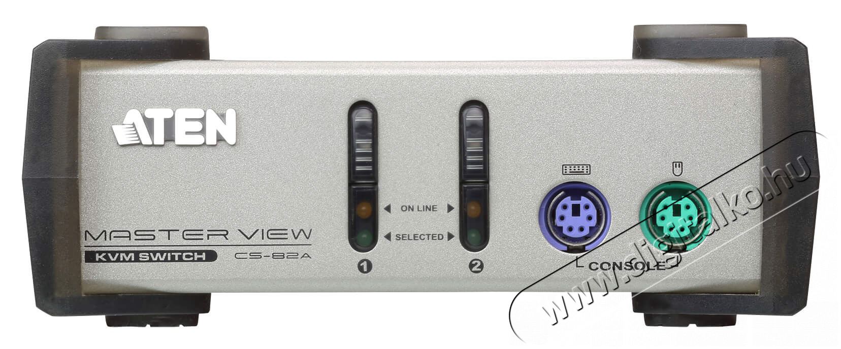 ATEN XCS82A 2 port + k&aacute;belk&eacute;szlet PS2 KVM switch Iroda &eacute;s sz&aacute;m&iacute;t&aacute;stechnika - Egy&eacute;b sz&aacute;m&iacute;t&aacute;stechnikai term&eacute;k - 407140