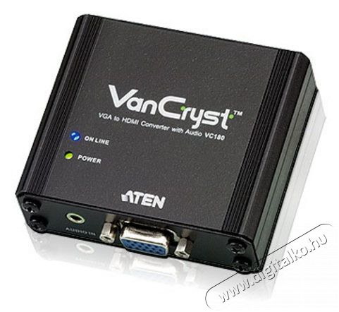 ATEN VC180-A7-G VanCryst VGA-HDMI Konverter Iroda &eacute;s sz&aacute;m&iacute;t&aacute;stechnika - Egy&eacute;b sz&aacute;m&iacute;t&aacute;stechnikai term&eacute;k - 411716