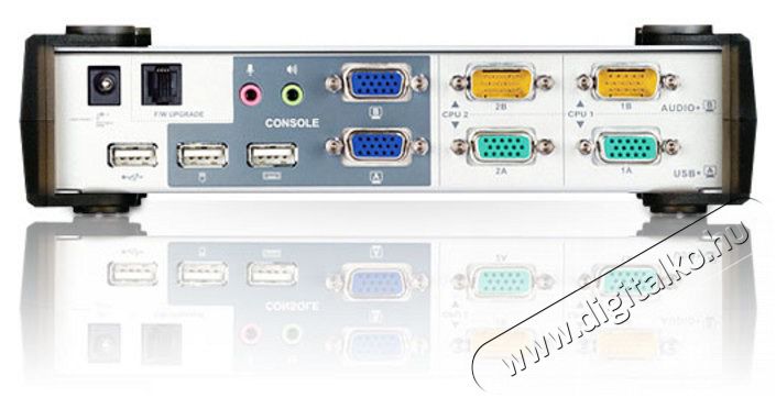 ATEN CS1742C-AT 2PC USB VGA Dual-View + Audio KVM Switch Iroda &eacute;s sz&aacute;m&iacute;t&aacute;stechnika - Egy&eacute;b sz&aacute;m&iacute;t&aacute;stechnikai term&eacute;k - 413537