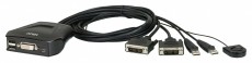 ATEN CS22D-A7 2PC USB DVI KVM Switch - Iroda &eacute;s sz&aacute;m&iacute;t&aacute;stechnika - Egy&eacute;b sz&aacute;m&iacute;t&aacute;stechnikai term&eacute;k - 413595